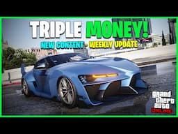 NEW STUFF, TRIPLE MONEY & DISCOUNTS! - GTA ONLINE WEEKLY UPDATE