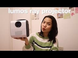 LUMOS RAY Projector Review MY HOME CINEMA SETUP  | philippines