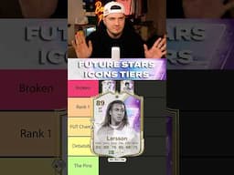 Future Stars Icons Tiers 🔢🔥👀