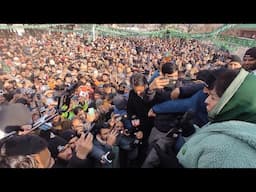 Fateha khawani at Graveyard of Late Mufti mohd Syed on his Death Anniversary