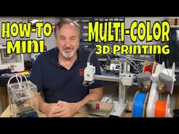 A1 Mini for Beginners - How To Create Multi-Color 3D Prints