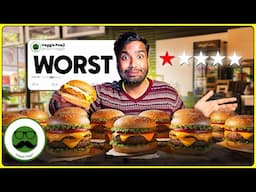 Worst Burger in Delhi ? | Late Night Food Review Veggie Paaji