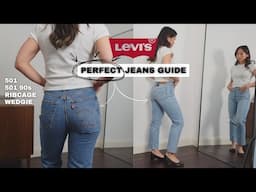 Best Levi’s Jeans for Petite Girls – Try-On & Fit Guide (501, 501 90s, Ribcage, Wedgie)