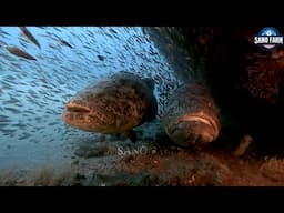 The Process Of Catching And Processing Giant Grouper | Processing Factory