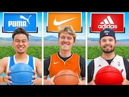 We Tested NIKE vs ADIDAS vs PUMA Basketball Gadgets!