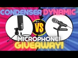 Condenser Mics vs Dynamic Mics | Home Study, WFH, or Podcast Microphone