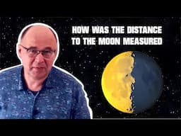 How was the distance to the Moon measured?