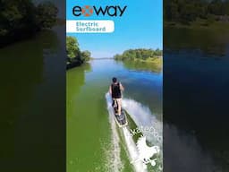 Exway Electric Surfboard #electricsurfboard #eskate #esurf #exway #insta360 #jetski #jetsurfboard