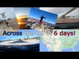 The Big Road Trip: East Coast to West Coast in 6 Days