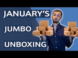 January Unboxing - earphones, lights, projector and more!