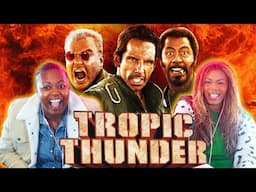 Can't Stop Laughing!!! Tropic Thunder Movie REACTION