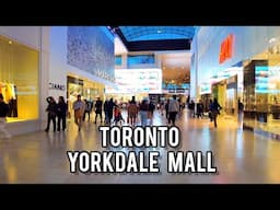 Toronto Yorkdale Shopping Centre Mall, Toronto Canada 4k