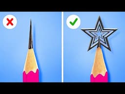 🎨📚✏️ New School & Art Hacks To Surprise Your Teachers By 123 Go Live!