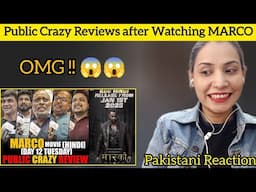 Pakistani Reaction on MARCO | Public CRAZY Reviews after Watching MARCO | Unni Mukundan