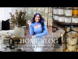 HOME VLOG: Restocking | Fall Prep & Shopping | Cooking | Getting my Home Together for the Seasons