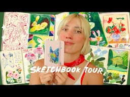 ♥︎ sketchbook tour ♥︎