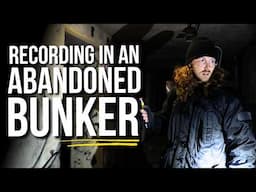 I Recorded in a Bunker Because I’m Tired of Reverb Plugins