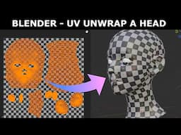 Blender 4.3 | UV Unwrap a Head | Tutorial