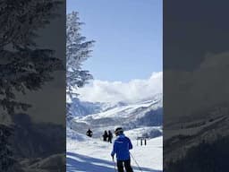 Skiing, snow, and a little solitude in the mountains