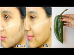 A component more powerful than laser! Permanently removes hair from the face and body