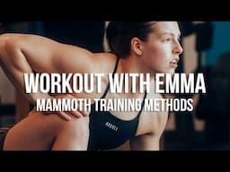 Workout with Emma | Threshold Monostructural + Box Squat