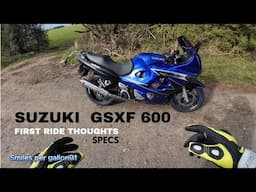 2004 Suzuki GSXF 600 Review