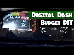 DIY Digital Dash with Tunerstudio for Megasquirt and Tunerstudio | In car Linux & Windows pc