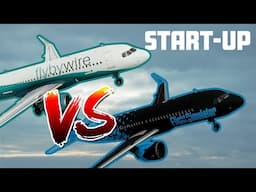 MSFS a320 Comparison - DEFAULT vs FBW FREE MOD - Start-Up Procedures