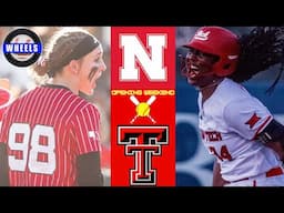 #16 Nebraska vs #10 Texas Tech (CRAZY GAME!) | 2025 College Softball Highlights