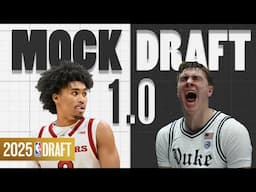 2025 NBA Mock Draft 1.0 | The Lottery