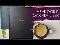 Unboxing and my first impressions: Hemlock & Oak undated planner