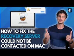 How to Fix The Recovery Server Could Not Be Contacted on Mac