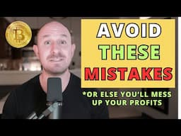 How To Avoid These 5 CRITICAL Crypto Investing Mistakes (I Wish I Knew These In 2013)