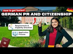 How To Get The German Passport In 3 Years | Documents & Application Process For German Citizenship