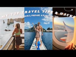 My Top Travel Hacks & Tips | How to Save $, Prepare & Plan For a Trip + What to Pack 2024!