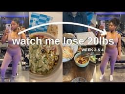 Watch Me Lose 20lbs!!! | Week 3 & 4 | VLOG