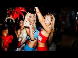 getting drunk with paris hilton & landon barkers INSANE halloween party.. *still hungover*