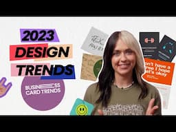 7 business card trends and ideas for 2023