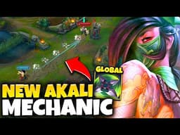 I DISCOVERED NEW AKALI MECHANICS | Global E Throw, Infinite Passive Stall - League of Legends