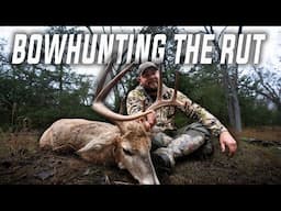 ELK Hunters Go WHITETAIL Hunting for the first time (Bowhunting the Rut)