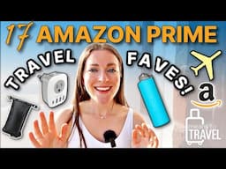 17 TRAVEL MUST HAVES from Amazon Prime Day 2023  ◆  AMAZING Travel Gear That I Took To Europe!