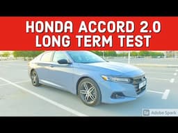 2020 Honda Accord 2.0 Long Term Test