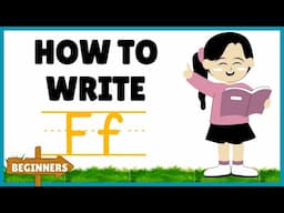 LEARN TO WRITE LETTER /Ff/ and its LETTER SOUND - Alphabet-Vocabulary - Reading Skills