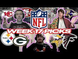 🏈 NFL PICK'EM WEEK 17 PREDICTIONS!!! | NFL 2024 Season