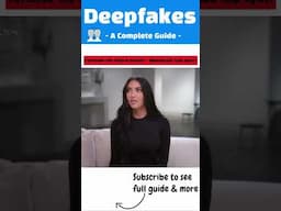 The 2023 Deepfake Guide (Roop, Wave2Lip, ElevenLabs, Tortoise)