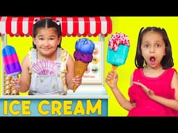 KIDS Selling ICE CREAM on TRUCK | ToyStars