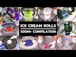 TOP 10 - Most Satisfying Ice Cream Rolls Compilation (ASMR)