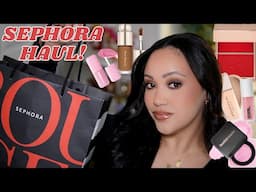 SEPHORA HAUL!  🛍 WHAT'S NEW AT SEPHORA? SKINCARE, MAKEUP, HAIRCARE & MORE | AMY GLAM ✨