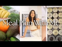 How I Meal Plan + Farmers Market Haul ⭐️