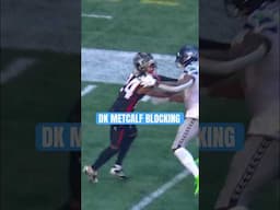 Blocking his *** off #nfl #seahawks #dkmetcalf